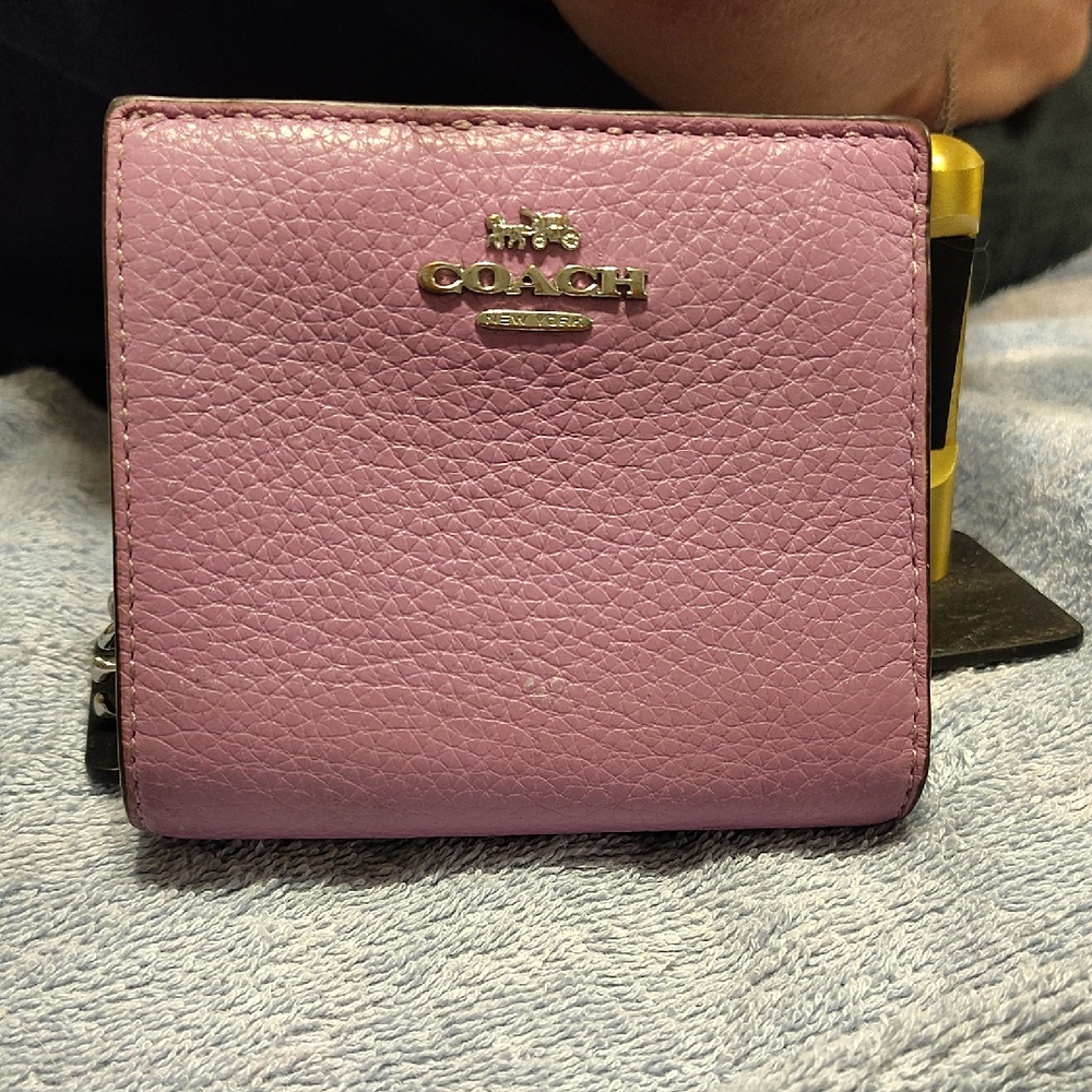 Coach Women's Pink Wallet
